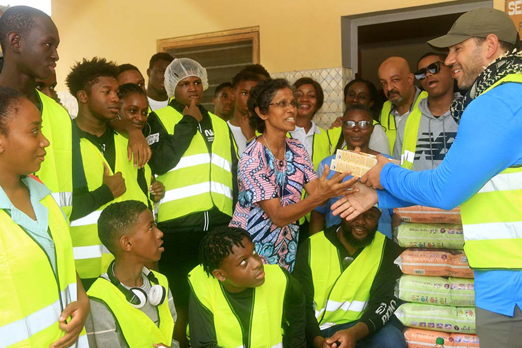 La fondation Action for Youth Leadership & Exchange Program en visite à SAPH Toupah.